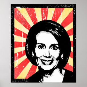 NANCY PELOSI-PROPAGANDA-PLAKAT POSTER