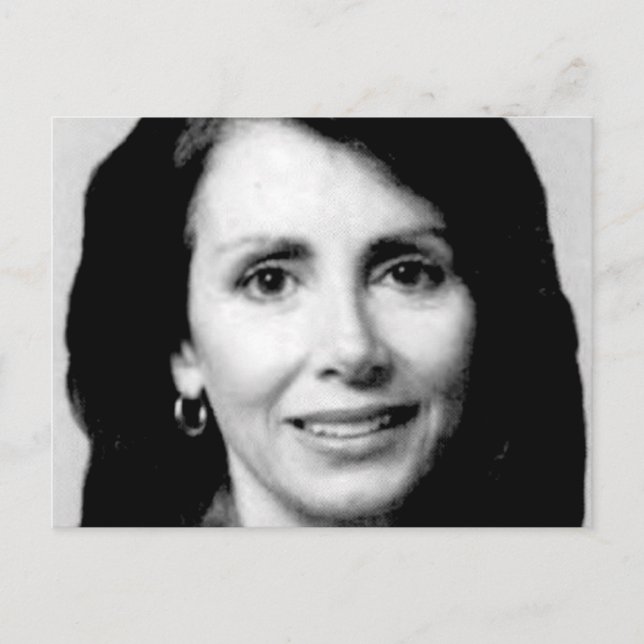 Nancy Pelosi Young Congressional Foto Postkarte (Vorderseite)