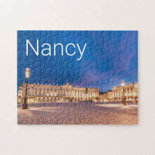 Nancy Place Stanislas Grand Est France Sunset Puzzle
