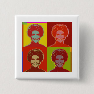 Nancy Reagan Button