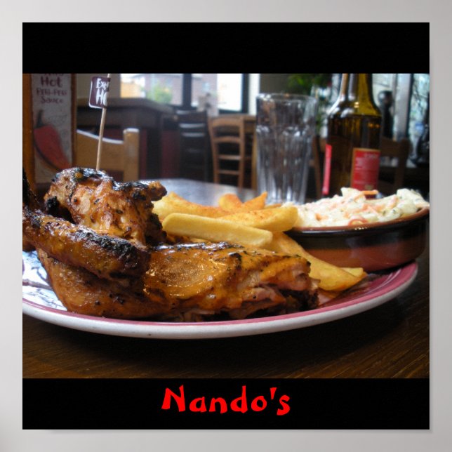 Nando's Poster (Vorne)