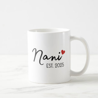 Nani Nana Est 2025 Set, New Indian Grandparent Kaffeetasse