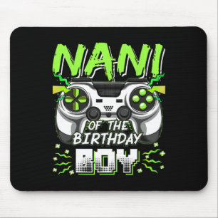 Nani of the Birthday Boy Video Game Family Matchin Mousepad