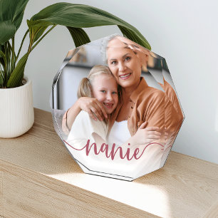 Nanie Oma Script Overlay Fotoblock