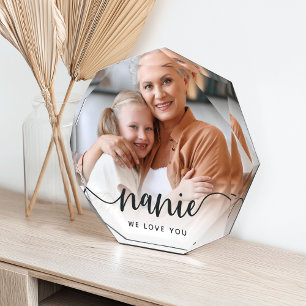 Nanie Wir Liebe Oma Script Overlay Fotoblock