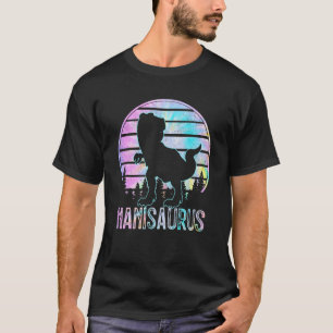 Nanisaurus Rex Dinosaur Nani Saurus Tye Die Matchi T-Shirt
