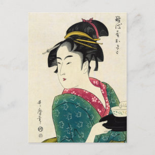 Naniwaya Okita Geisha Postkarte