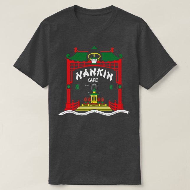 Nankin Cafe Minneapolis T-Shirt (Design vorne)
