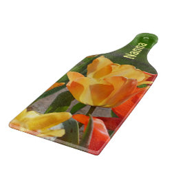 Nanna Cutting Board Paddles Tulip Blume Frühjahr Schneidebrett