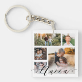 Nanna | Großkinder Fotos Sonderbotschaft Schlüsselanhänger