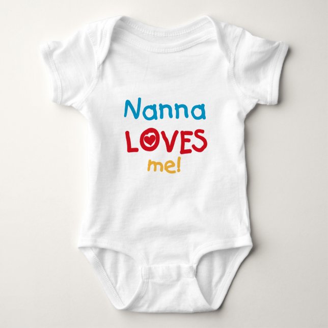 Nanna Lieben ich T - Shirts und Geschenke (Vorderseite)