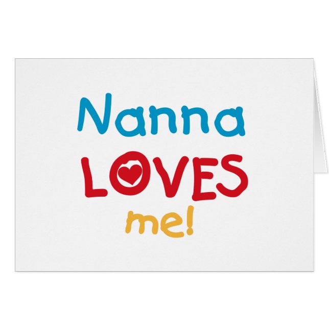 Nanna Lieben Me T - Shirt und Geschenke (Vorderseite (Horizontal))