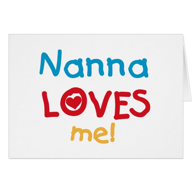 Nanna Lieben Me T - Shirt und Geschenke (Vorderseite (Horizontal))