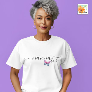 Nanna to be Gender Enthüllung Party-Matching T-Shirt