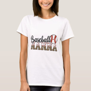 Nanna Women Ballpark Nanna Baseball Mama Mütter Da T-Shirt