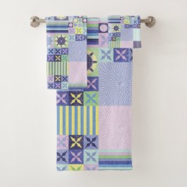 Nannas Hübsche Imitate Strick Crochet Blanket Must Badhandtuch Set