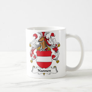Nannen Familienwappen Tasse