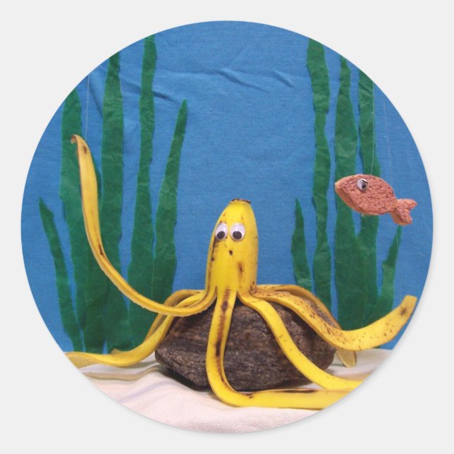 Nannerpus Runder Aufkleber (Vorderseite)