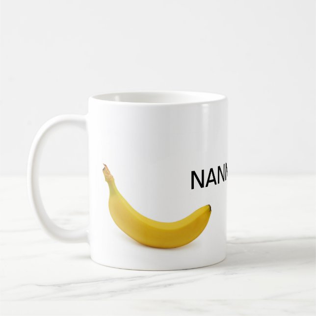 Nanners sind bae (für Bananenfans) Kaffeetasse (Links)