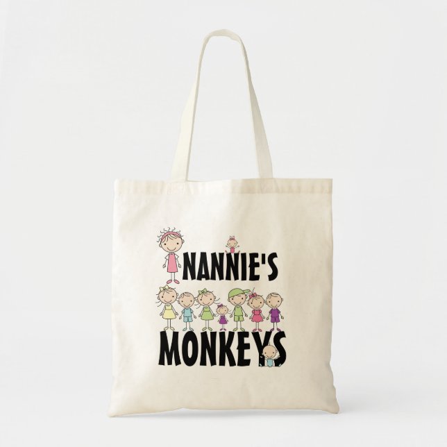Nannie's Affen Bag Tragetasche (Vorne)