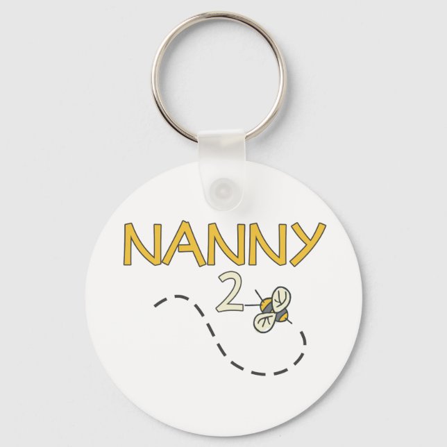Nanny 2 Biene Schlüsselanhänger (Vorderseite)