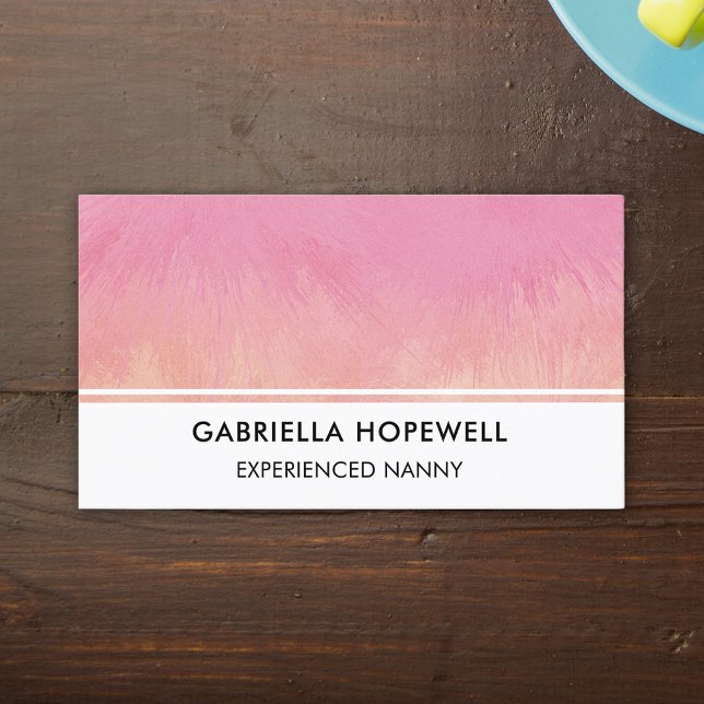 Nanny Babysitter Child Säugling Daycare Beruflich Visitenkarte (Von Creator hochgeladen)