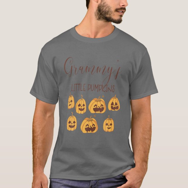 Nanny Little Pumpkins - Funny Pumpkin T-Shirt (Vorderseite)