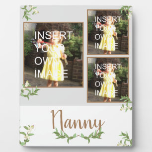 Nanny Personalisiert Multi Foto Fotoplatte