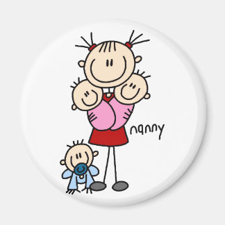 Nanny Strichmännchen Magnet