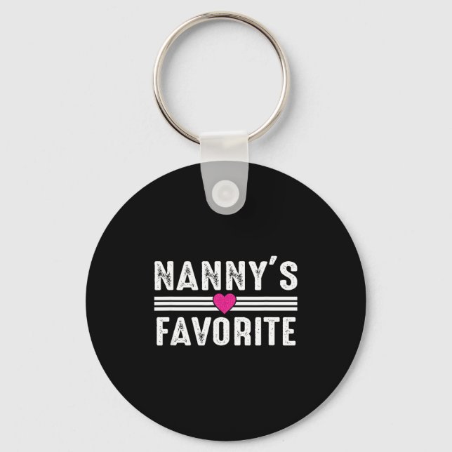 Nannys Favorit  Schlüsselanhänger (Vorderseite)