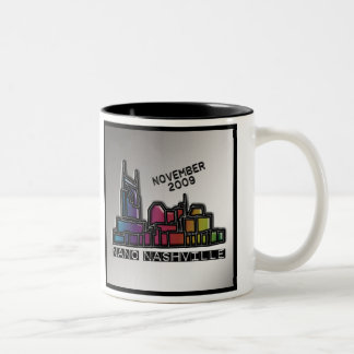 Nano-2009 Tunnel-bohrwagenTasse Zweifarbige Tasse