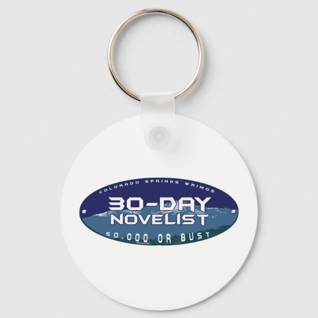 NaNo Colorado Springs Schlüsselanhänger (Vorderseite)