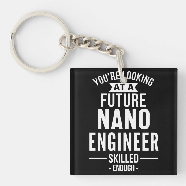 NANO-Geschenk für Ingenieure Schlüsselanhänger (Vorderseite)