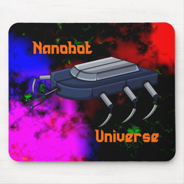 Nanobot Universe Mousepad (Vorne)
