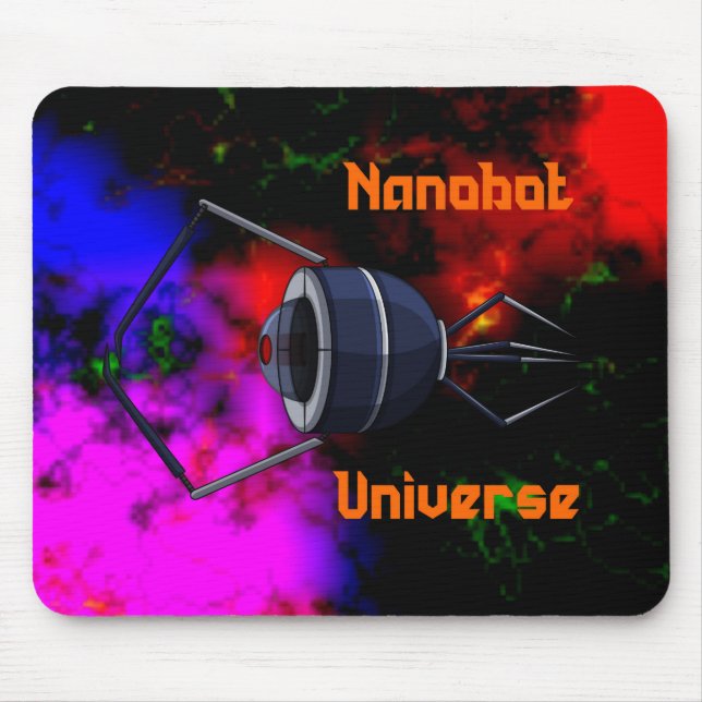 Nanobot Universe Mousepad (Vorne)