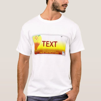 Nanometer-Kfz-Kennzeichen T-Shirt