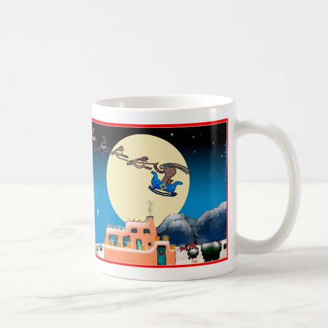 Nanometer-Weihnachten Kaffeetasse (Rechts)