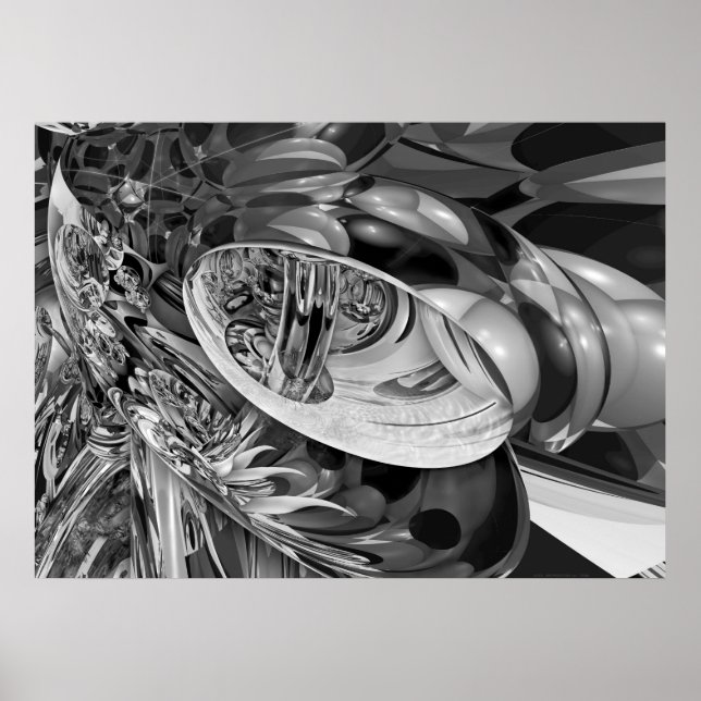 Nanotech-Kinderzimmer Poster (Vorne)