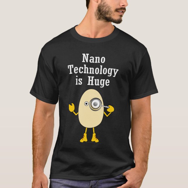 Nanotechnologie Egghead T-Shirt (Vorderseite)