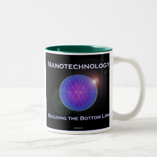 Nanotechnologie.  Gebäude das Endergebnis (2) Zweifarbige Tasse