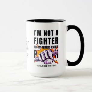 NaNoWriMo-SCHRIFTSTELLER KEIN FIGHTER-Autor Tasse