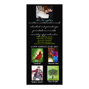 Nans Broschürenkarte Werbekarte