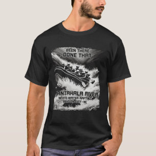 Nantahala-Fluss White Water Rafting Stromschnellen T-Shirt
