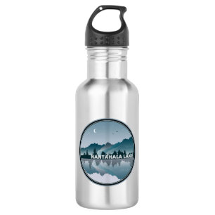 Nantahala Lake North Carolina Reflektion Edelstahlflasche