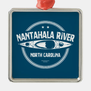 Nantahala River, North Carolina Ornament Aus Metall