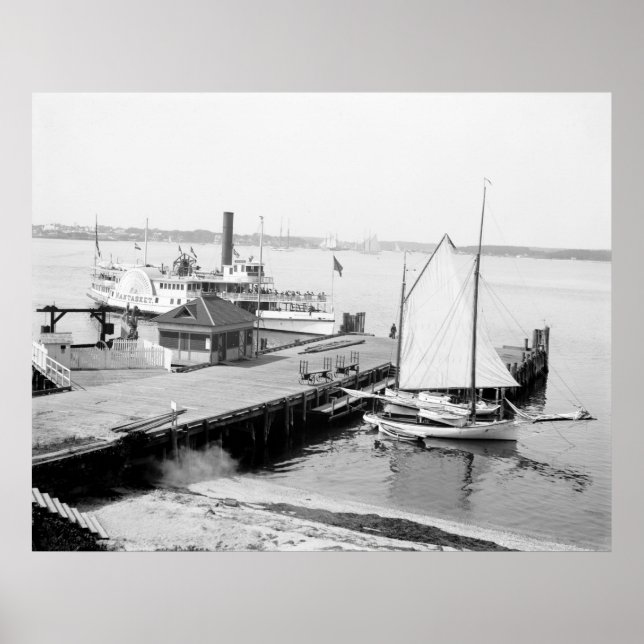 Nantasket in Manhasset, 1904 Poster (Vorne)