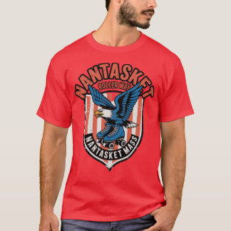 Nantasket Rollerway Vintage Retro Rollschuhbahn T-Shirt