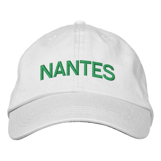 Nantes Cap Bestickte Kappe (Vorderseite)