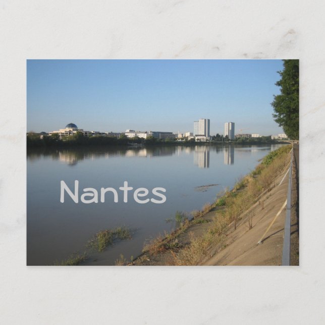 Nantes Postkarte (Vorderseite)