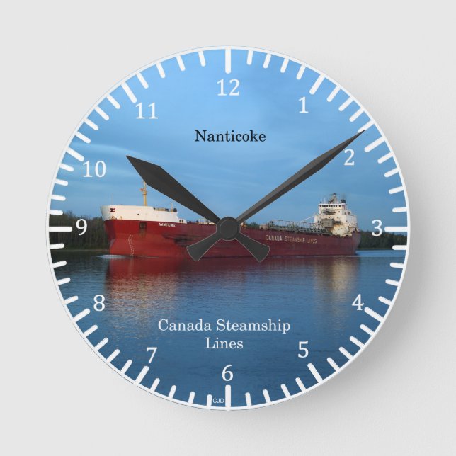 Nanticoke Uhr (Vorderseite)